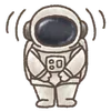 Стикер 33 🌌 All Space - космические эмоджи