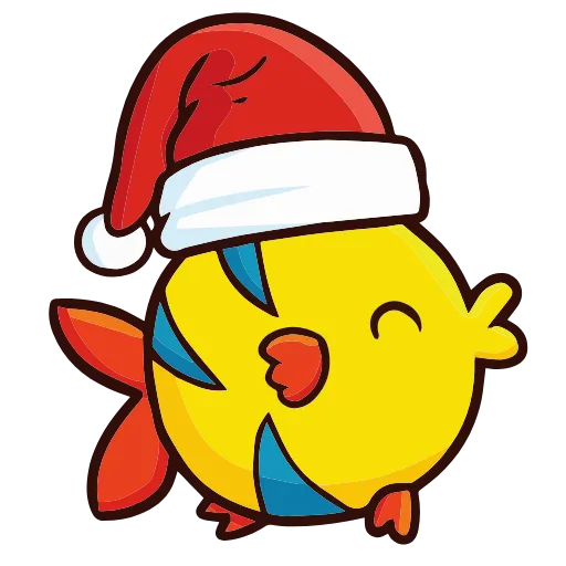 Стикер 19 animals #birds #food #random #static #vector #xmas