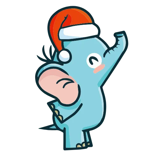 Стикер 18 animals #birds #food #random #static #vector #xmas