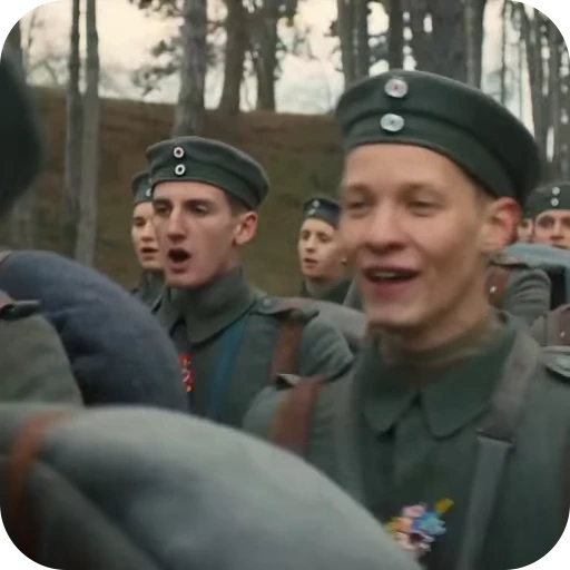🪖 Стикер «Miina1892 All Quiet on the» для Telegram