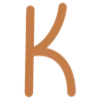 🟠 Эмодзи «Буквы коричневые» для Telegram