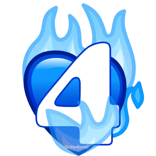 4️⃣ Стикер «Alphabet-Numbers» для Telegram