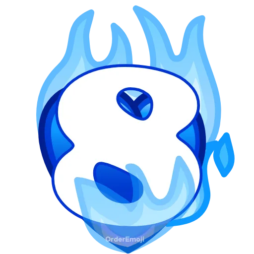 8️⃣ Стикер «Alphabet-Numbers» для Telegram