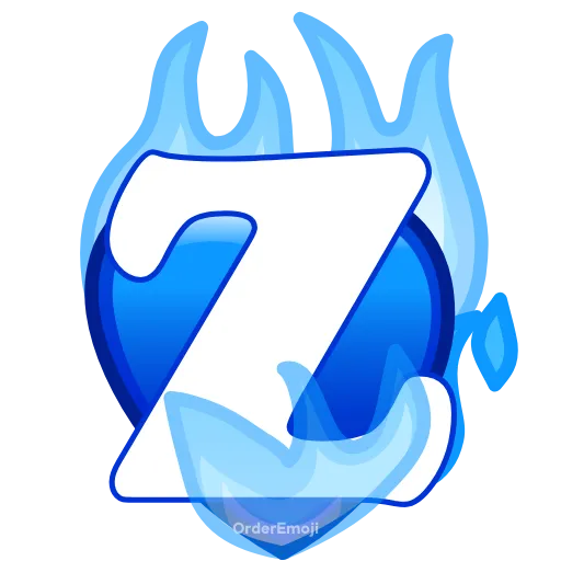 🔤 Стикер «Alphabet-Numbers» для Telegram