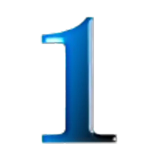 1️⃣ Эмодзи «Синие анимированные буквы» для Telegram