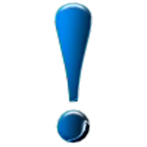 ❗️ Эмодзи «Синие анимированные буквы» для Telegram
