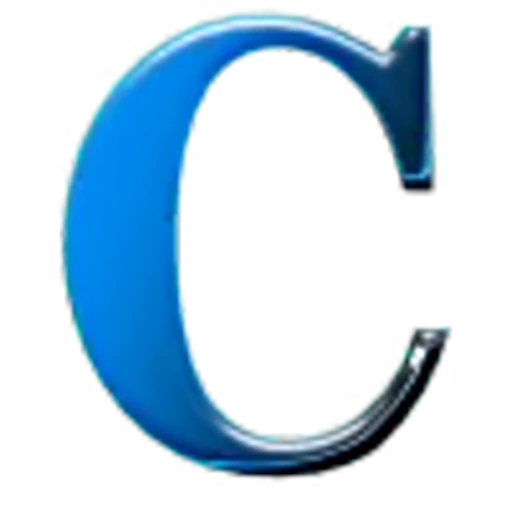 😋 Эмодзи «Синие анимированные буквы» для Telegram