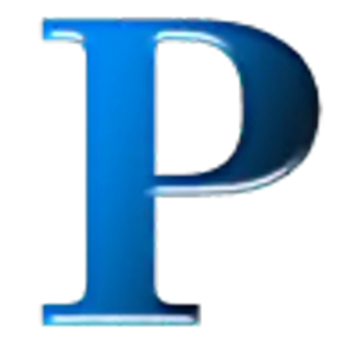 😋 Эмодзи «Синие анимированные буквы» для Telegram