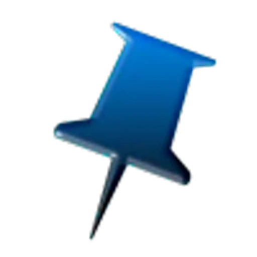 📌 Эмодзи «Синие анимированные буквы» для Telegram