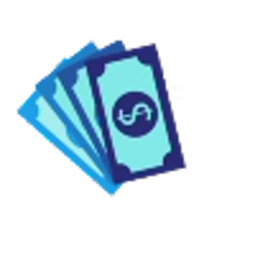 💸 Эмодзи «Синие анимированные буквы» для Telegram