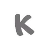 🙂 Эмодзи «Мультяшный алфавит, серого цвета» для Telegram
