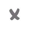 😝 Эмодзи «Мультяшный алфавит, серого цвета» для Telegram