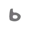 🤩 Эмодзи «Мультяшный алфавит, серого цвета» для Telegram