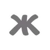 🥲 Эмодзи «Мультяшный алфавит, серого цвета» для Telegram