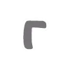 😁 Эмодзи «Мультяшный алфавит, серого цвета» для Telegram