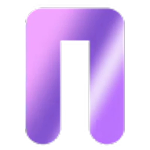 😉 Эмодзи «Фиолетовые буквы» для Telegram
