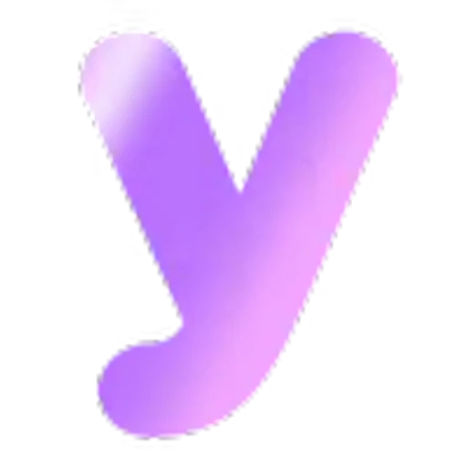 😉 Эмодзи «Фиолетовые буквы» для Telegram
