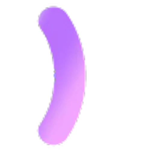〰️ Эмодзи «Фиолетовые буквы» для Telegram