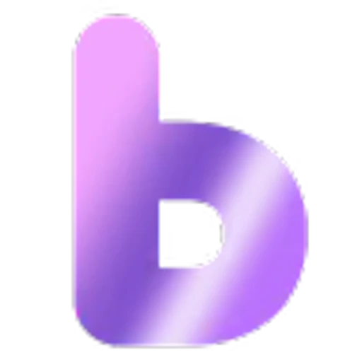 😉 Эмодзи «Фиолетовые буквы» для Telegram
