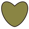💚 Эмодзи «Жёлтые буквы, иконки» для Telegram