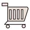 🛒 Эмодзи «Жёлтые буквы, иконки» для Telegram