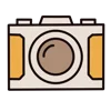 📷 Эмодзи «Жёлтые буквы, иконки» для Telegram