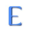 💙 Эмодзи «Синие буквы, иконки» для Telegram