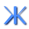 💙 Эмодзи «Синие буквы, иконки» для Telegram