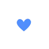 💙 Эмодзи «Синие буквы, иконки» для Telegram