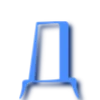 💙 Эмодзи «Синие буквы, иконки» для Telegram
