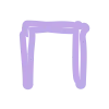 💜 Эмодзи «Буквы русские и английские, таблички» для Telegram