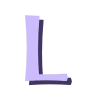💜 Эмодзи «эмодзи буквы на заказ💜» для Telegram
