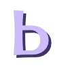 💜 Эмодзи «эмодзи буквы на заказ💜» для Telegram
