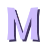 💜 Эмодзи «эмодзи буквы на заказ💜» для Telegram