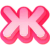 💗 Эмодзи «Розовые жирные буквы и иконки розового цвета» для Telegram