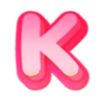 💗 Эмодзи «Розовые жирные буквы и иконки розового цвета» для Telegram