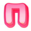 💗 Эмодзи «Розовые жирные буквы и иконки розового цвета» для Telegram