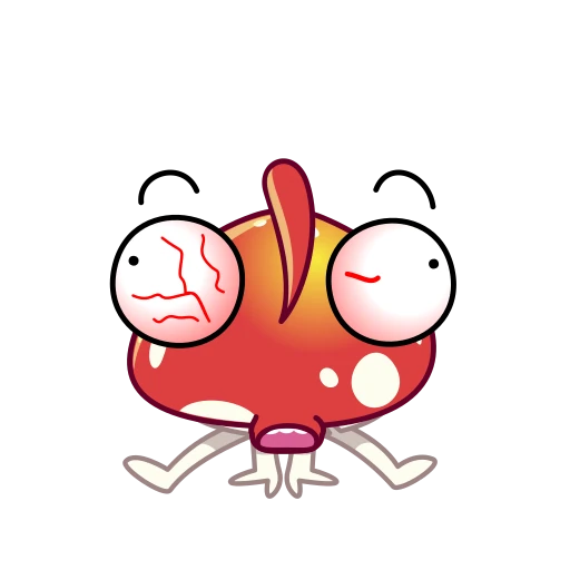 🤯 Стикер «Amanita» для Telegram