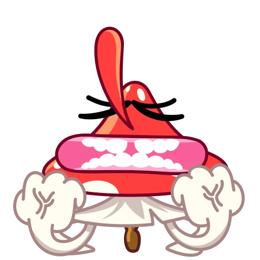 💩 Стикер «Amanita» для Telegram