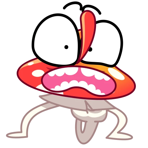 🤫 Стикер «Amanita» для Telegram