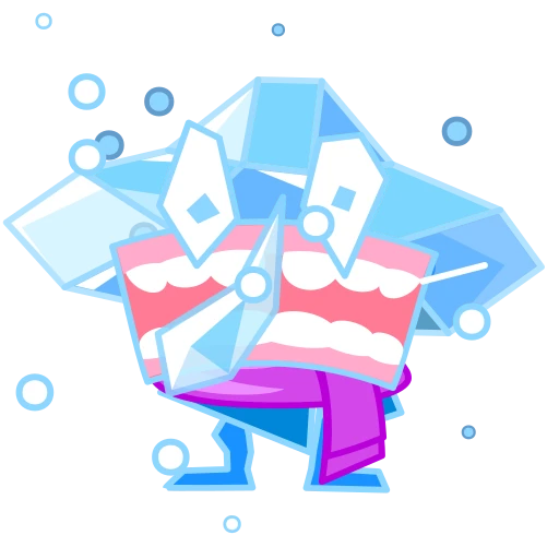 🥶 Стикер «Amanita» для Telegram