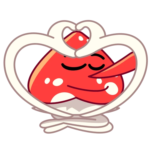 🫶 Стикер «Amanita» для Telegram