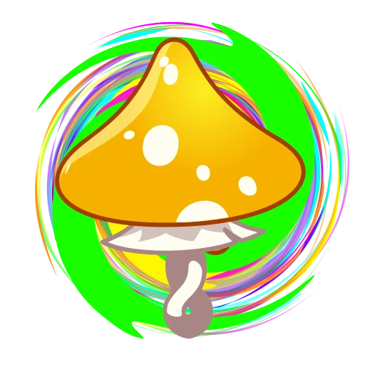 😵‍💫 Стикер «Amanita» для Telegram