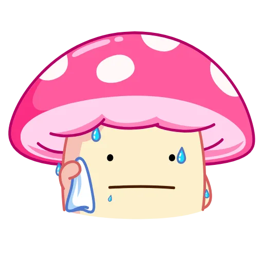 Стикер 12 😗 Mushroom Stepan - гриб мухомор Стёпа