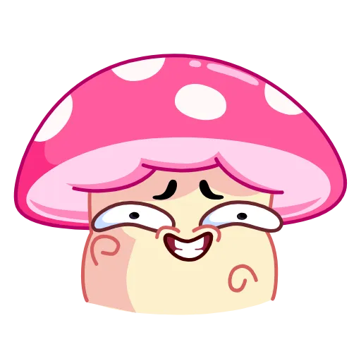 Стикер 32 😗 Mushroom Stepan - гриб мухомор Стёпа