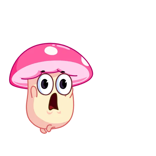Стикер 26 😗 Mushroom Stepan - гриб мухомор Стёпа