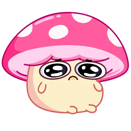 Стикер 13 😗 Mushroom Stepan - гриб мухомор Стёпа