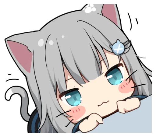 😼 Стикер «【甘城なつき】nachonekodayo» для Telegram
