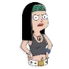Стикер 23 🫡 Набор эмоджи по мульту «American Dad Американский папаша»