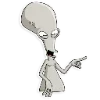 Стикер 14 🫡 Набор эмоджи по мульту «American Dad Американский папаша»